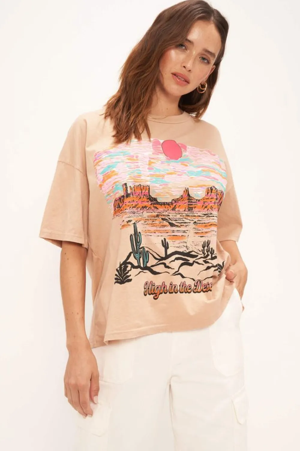 Project Social T High Desert Bf Tee