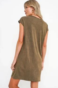 Project Social T Wave Washed Dress