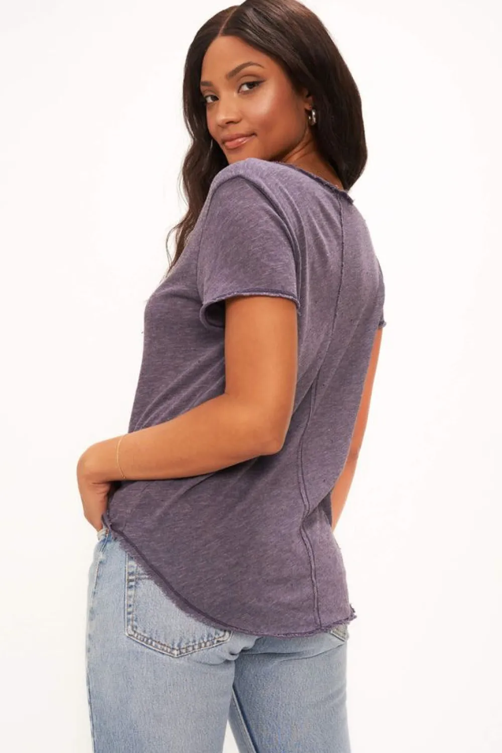 Project Social T Wearever Tee Moondust Purple
