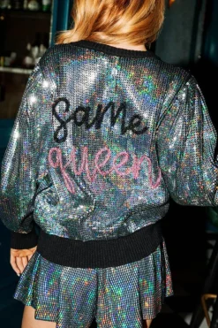 Queen of Sparkles New Year Same Queen Sweater