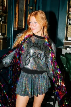 Queen of Sparkles New Year Same Queen Sweater
