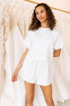 Queen of Sparkles White Diamond Short