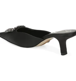 Sam Edelman Brit Jewel Black Satin