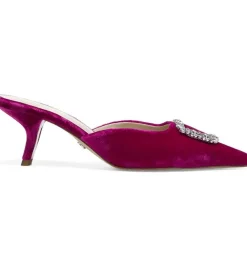 Sam Edelman Brit Jewel Raspberry Velvet