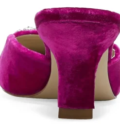 Sam Edelman Brit Jewel Raspberry Velvet