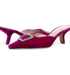 Sam Edelman Brit Jewel Raspberry Velvet