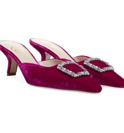 Sam Edelman Brit Jewel Raspberry Velvet