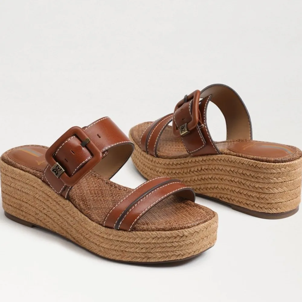 Sam Edelman Carson Rich Cognac Wedge