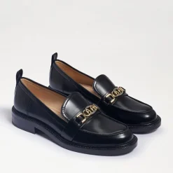 Sam Edelman Christy Black Shiny Loafer