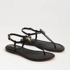Sam Edelman Gigi Black Signet Sandal