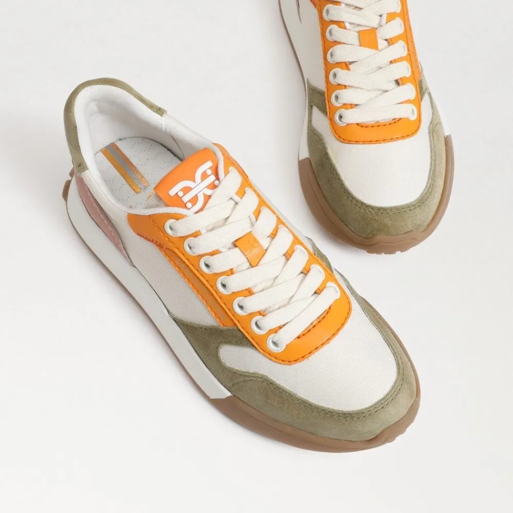 Sam Edelman Layla Sneaker Khaki Multi