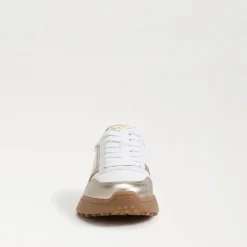 Sam Edelman Layla Sneaker White/Gold