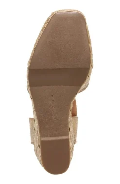 Sam Edelman Vaughn Ankle Wrap Espadrille Platform Wedge Sandal