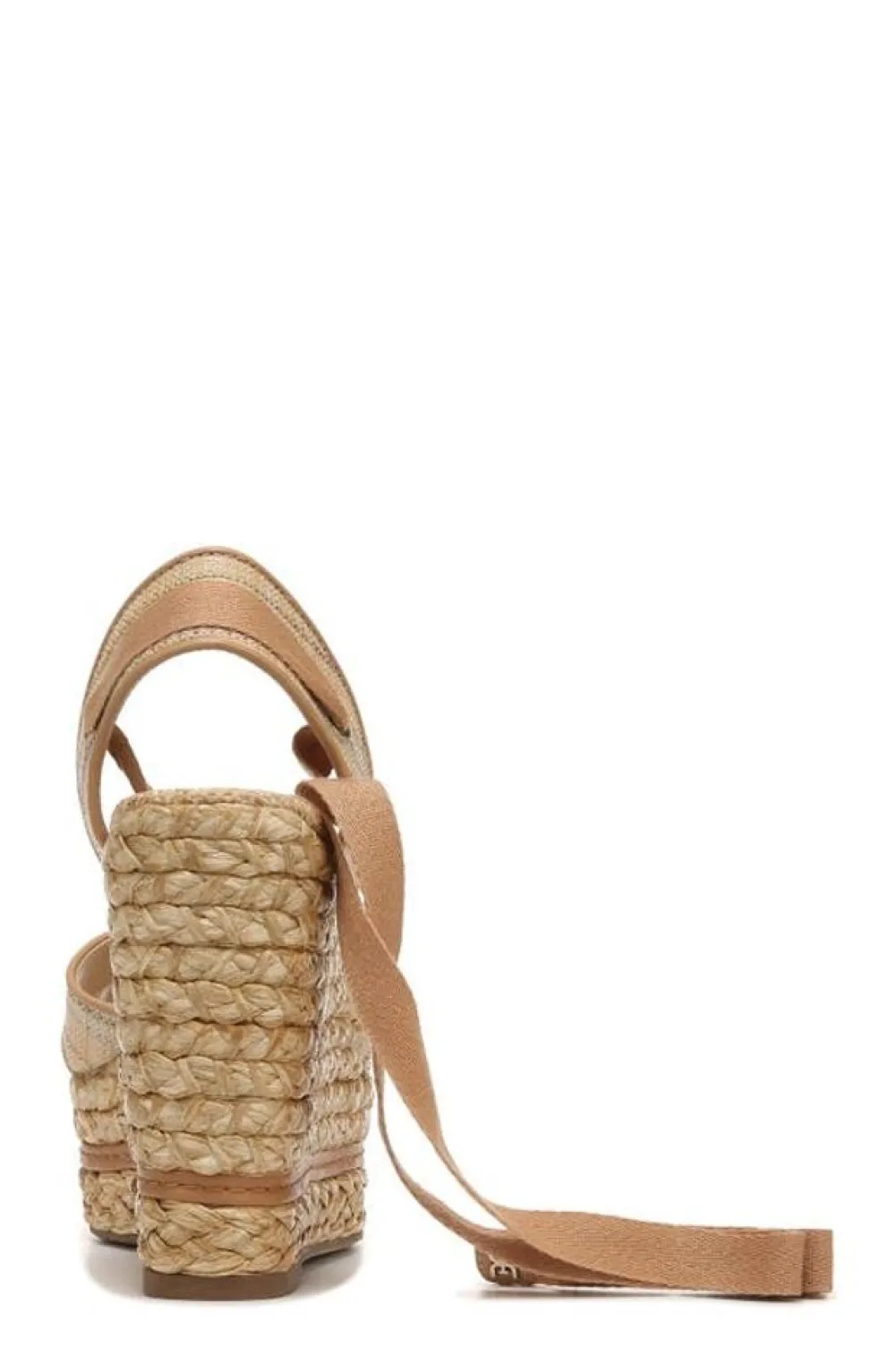 Sam Edelman Vaughn Ankle Wrap Espadrille Platform Wedge Sandal
