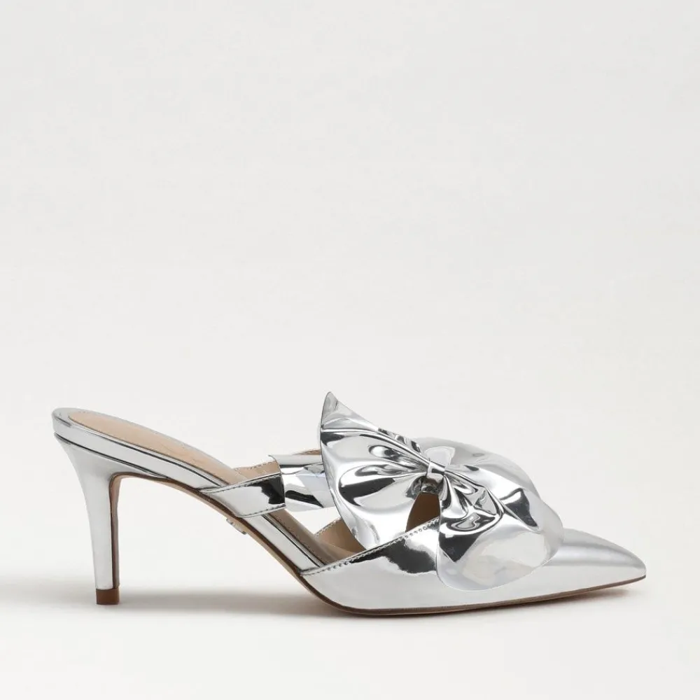 Sam Edelman Veranda Mule Pump Soft Silver