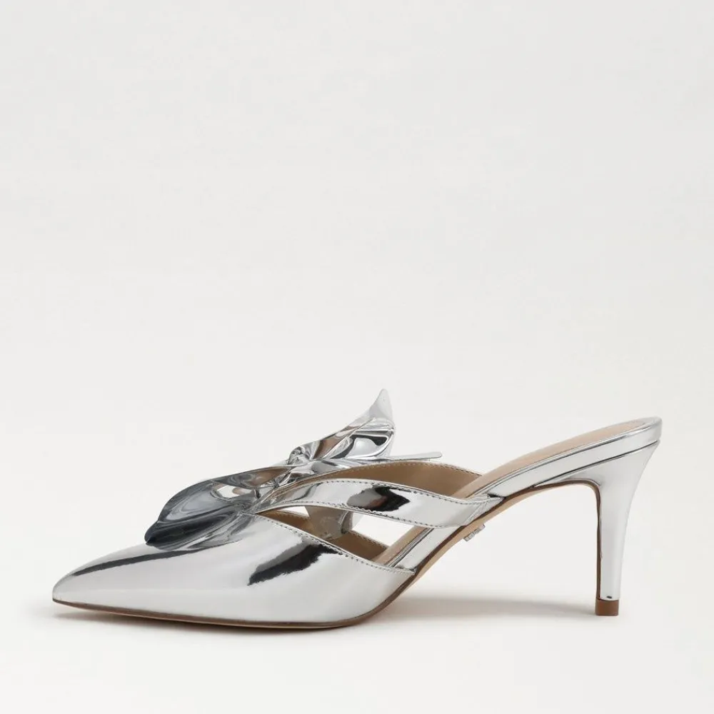 Sam Edelman Veranda Mule Pump Soft Silver