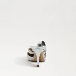 Sam Edelman Veranda Mule Pump Soft Silver