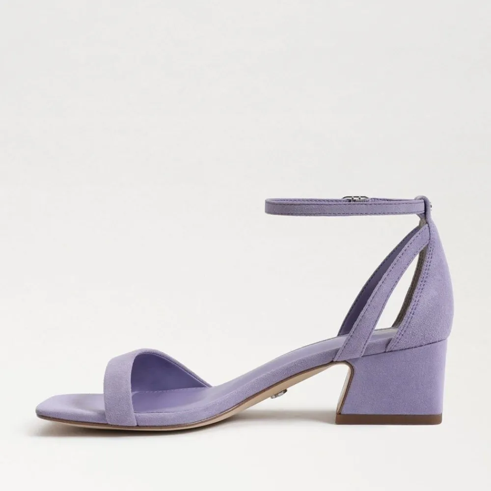 Sam Edelman Wilson Kitten Heel In Purple Iris