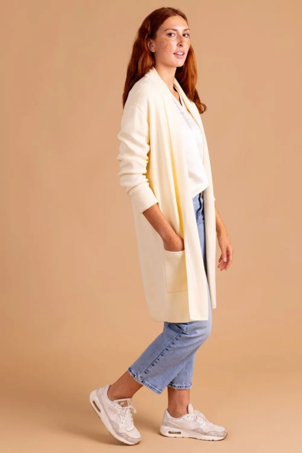 S'edge Apparel S'Edge Apparel Fallon Sweater Marshmallow