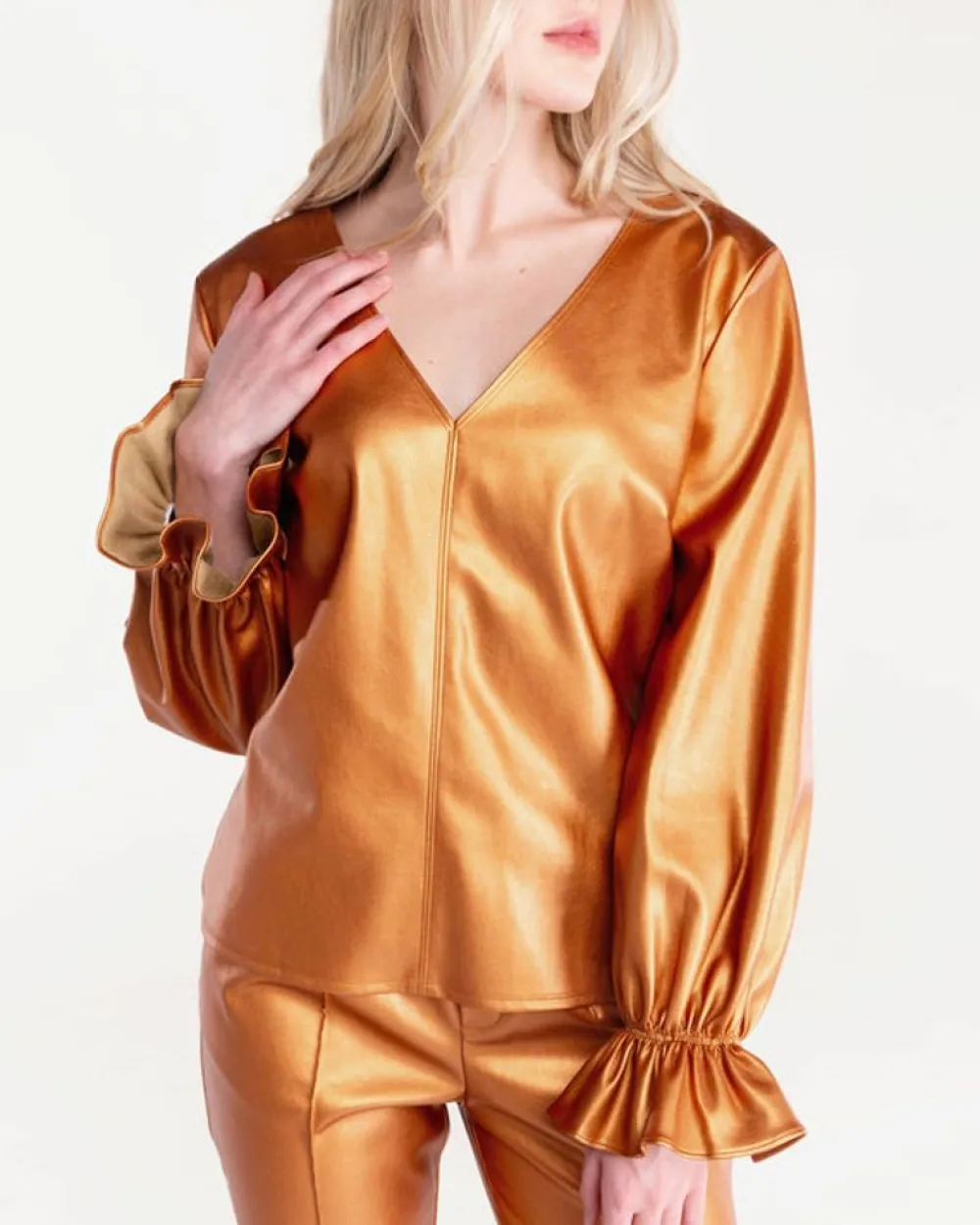 S'edge Apparel S'Edge Apparel Murphy Top Copper