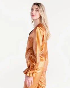 S'edge Apparel S'Edge Apparel Murphy Top Copper