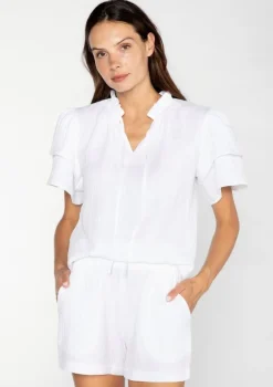 S'edge Apparel S'Edge Apparel Sally Top White