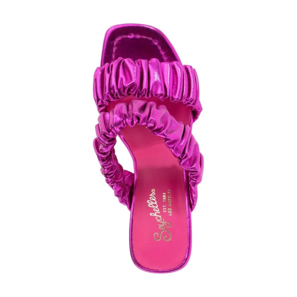 Seychelles Leeward Metallic Pink Heel