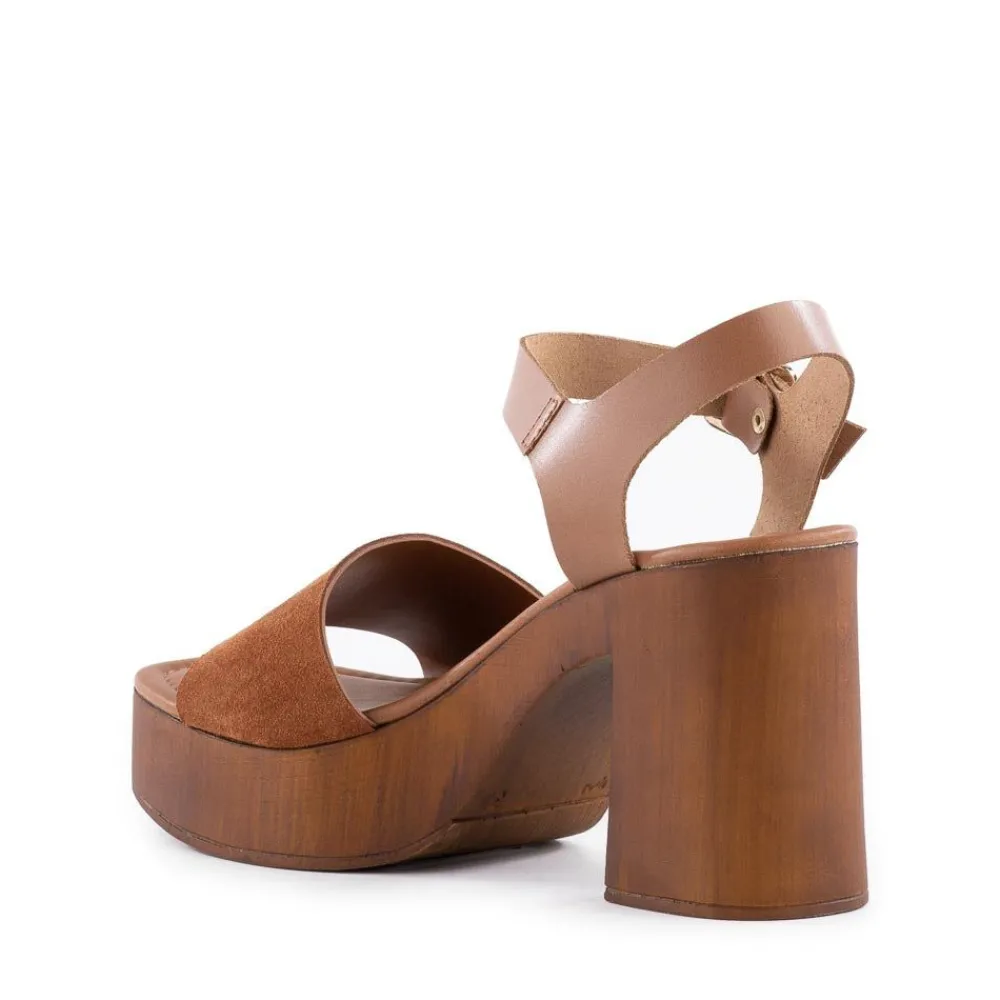 Seychelles Manila Cognac Suede