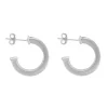 Sheila Fajl Bianca Hoops Silver