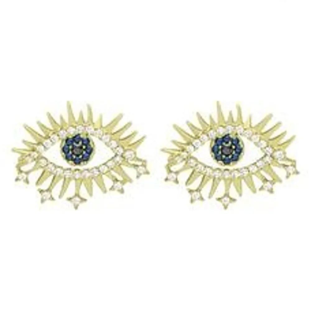 Sheila Fajl Look At Me Stud Earrings