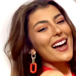 Sheila Fajl Shakedown Earrings Orange