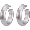 Sheila Fajl Small Chantal Hoops Silver