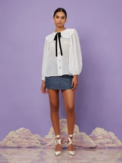 Sister Jane Ballet Tweed Mini Skirt