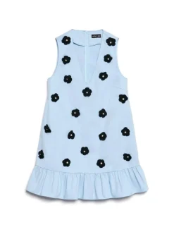 Sister Jane Capri Crochet Mini Dress