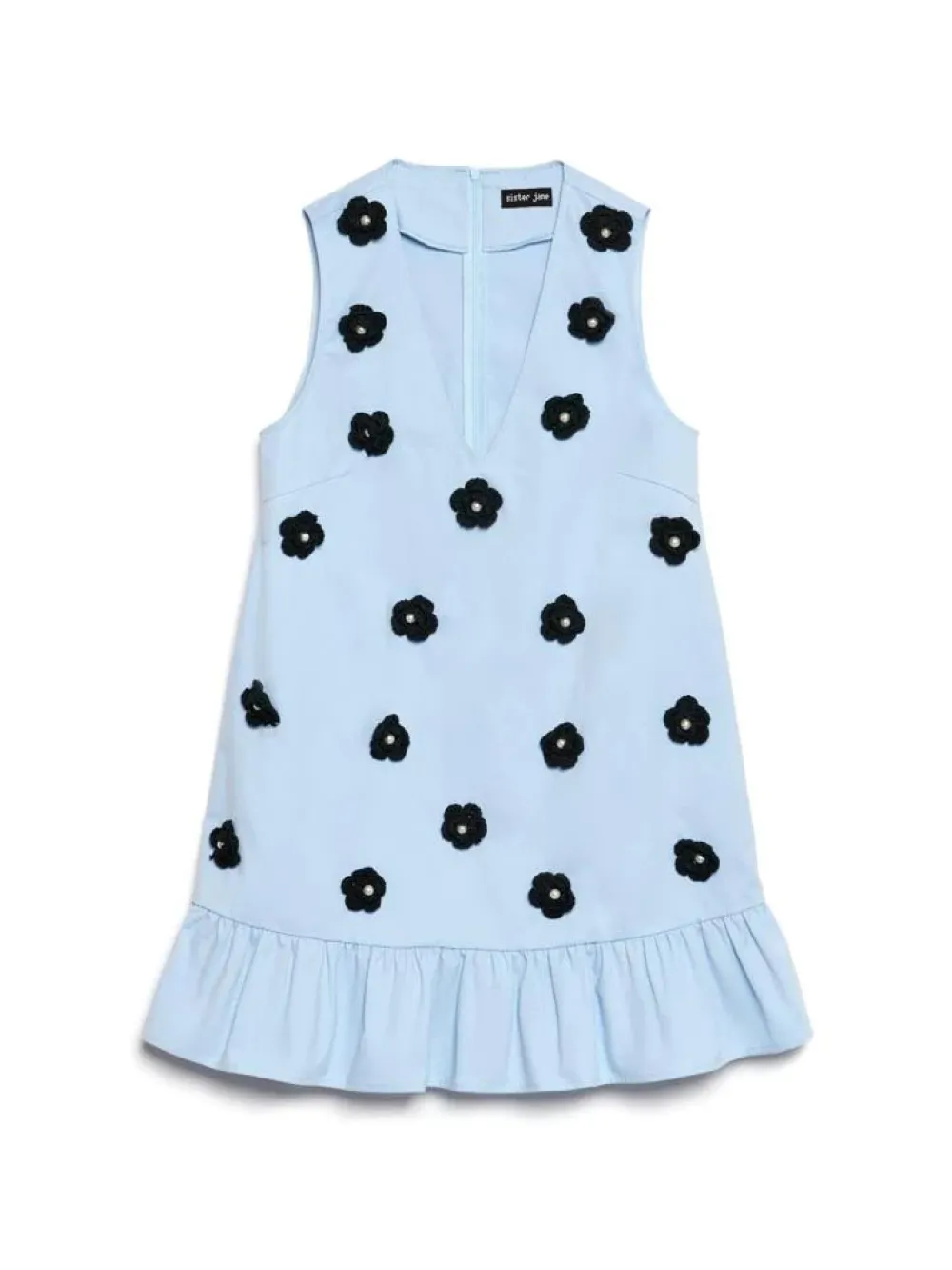 Sister Jane Capri Crochet Mini Dress