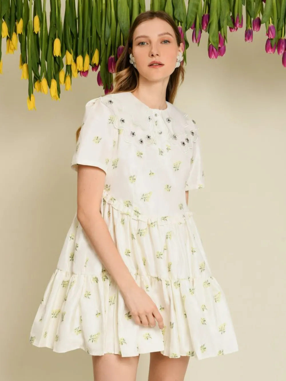 Sister Jane Ditsy Pick Mini Dress