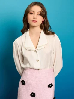Sister Jane Lana Pearl Blouse