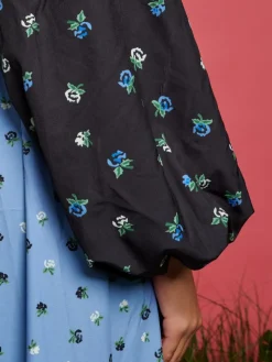 Sister Jane Saddle Floral Maxi Dress