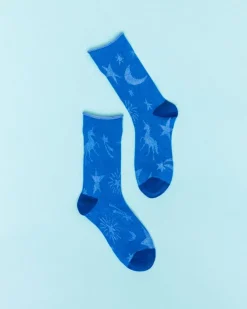 Sock Candy Celestial Shimmer Crew Sock