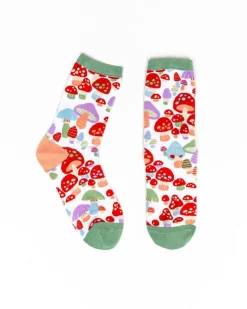 Sock Candy Mushroom Forest Crew Sock