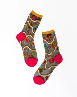 Sock Candy Pearls And Jewels Socks