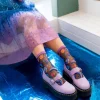 Sock Candy Pop Art Planets Black Sheer Crew Sock