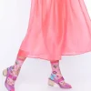 Sock Candy Retro Sweets Sheer Crew Sock