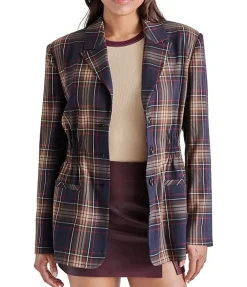 Steve Madden Frida Plaid Jacket