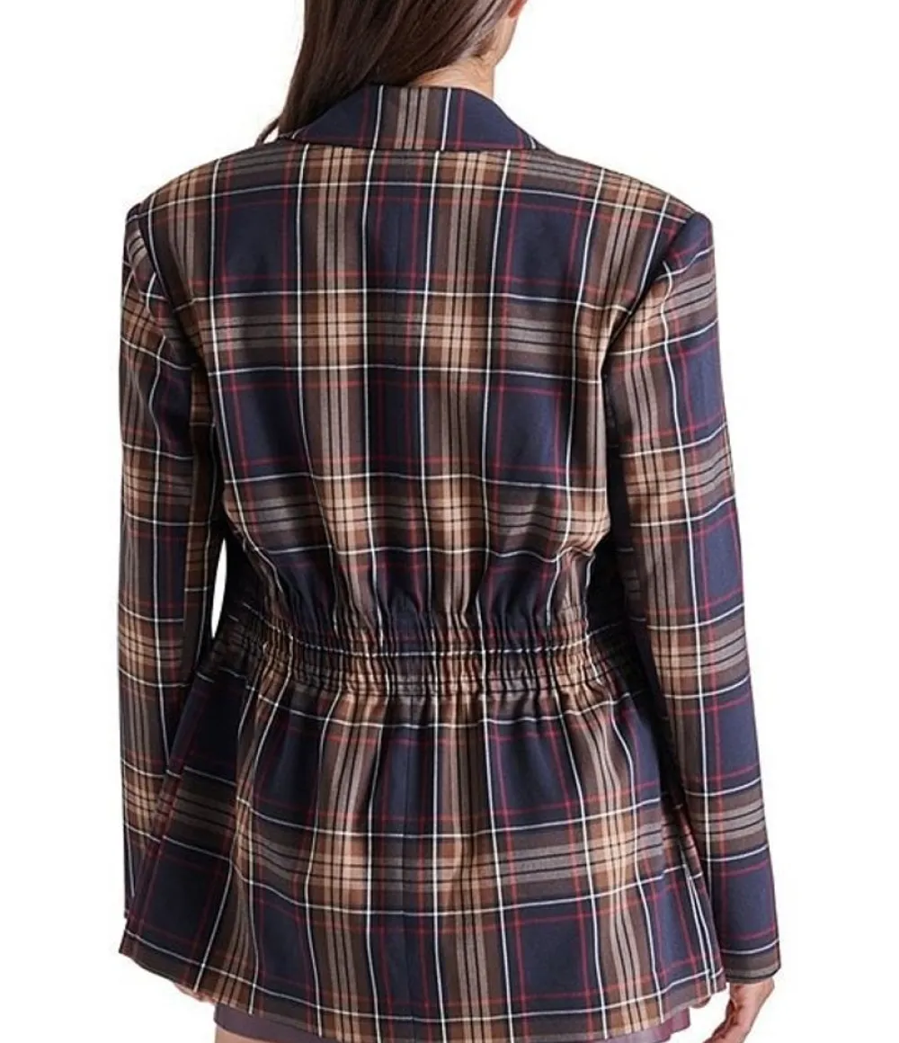 Steve Madden Frida Plaid Jacket