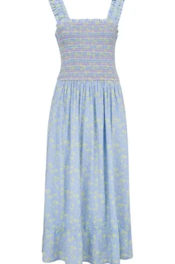 Sugarhill Brighton Ember Shirred Sundress Star Meadow