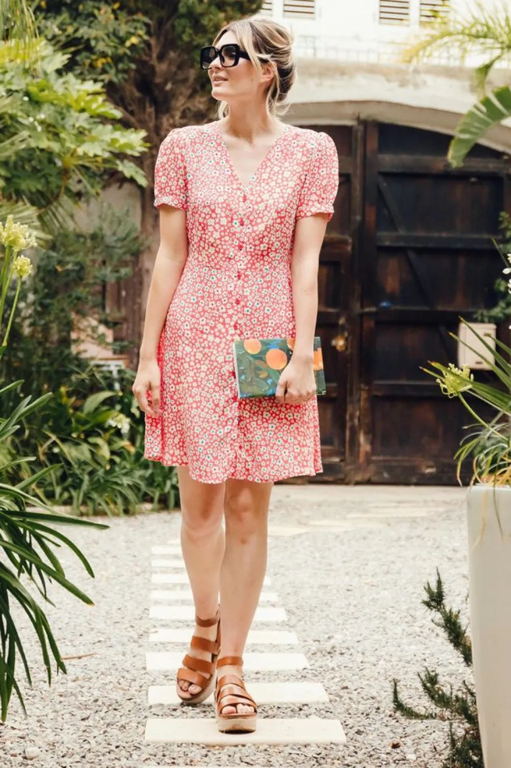 Sugarhill Brighton Gail Dress Rainbow Daisies