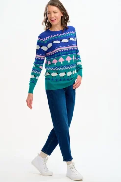 Sugarhill Brighton Rosie Jumper - Multi, Rural Fairisle